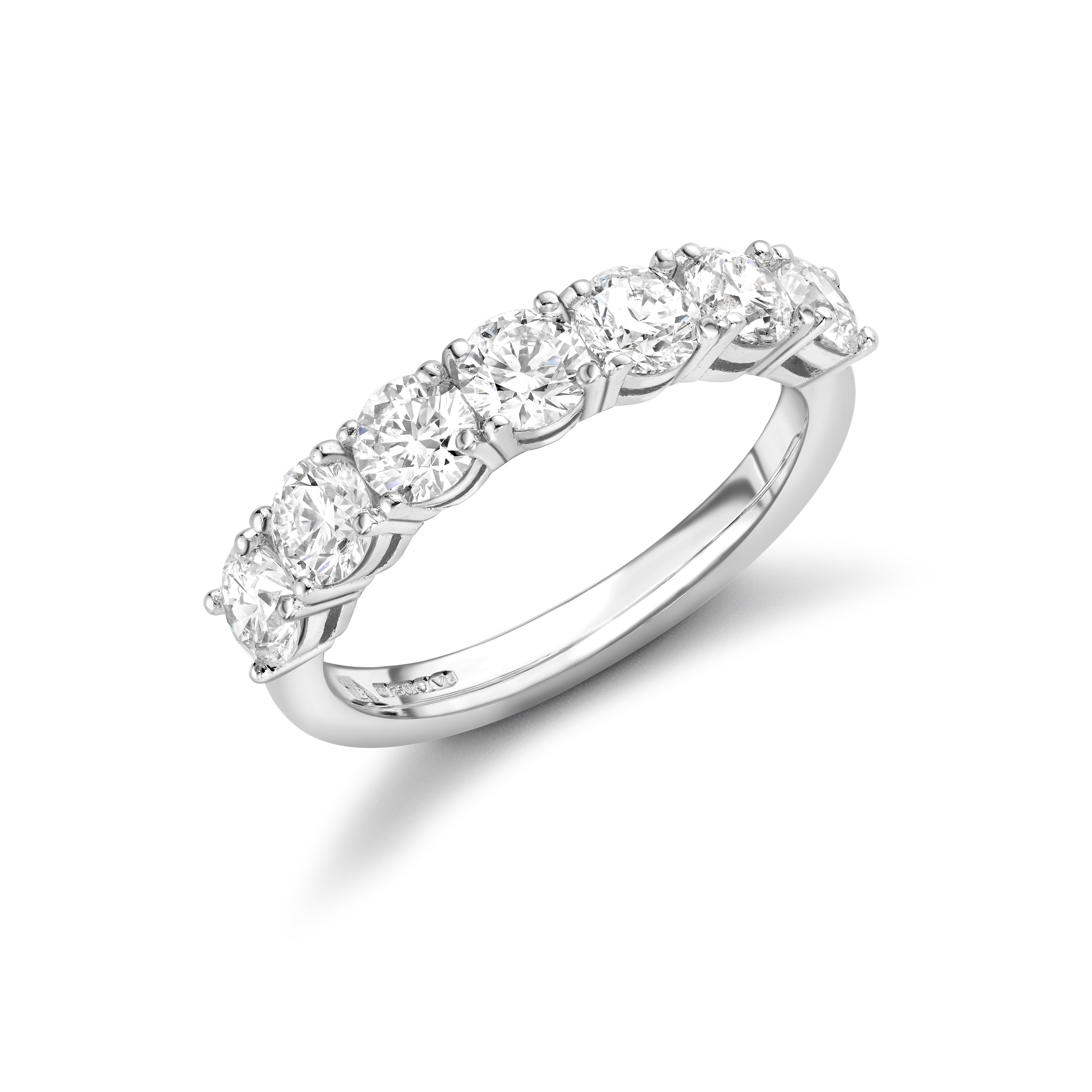 Seven Stone Diamond Eternity Ring - Jewellery Redesign and Remodelling from Robert Bicknell Fine Jewellery